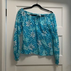 Lily Pulitzer floral top